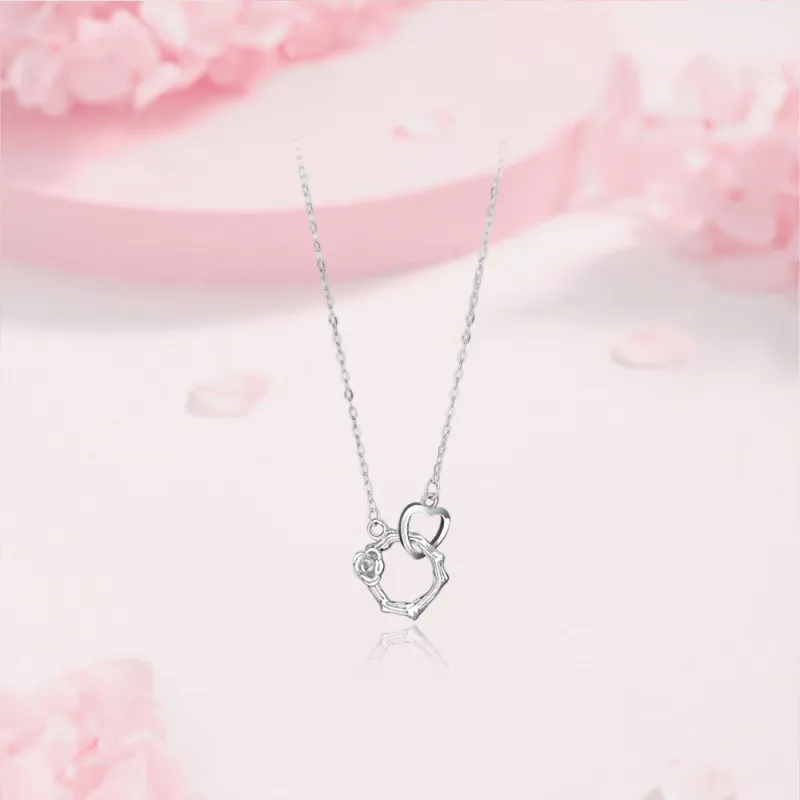 LUCA Sterling Silver Necklaces Unisex-5
