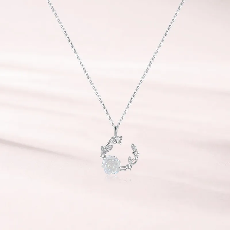 LUCA Sterling Silver Necklaces Women's Birthday Bestie Girlfriend Couple Gift-2