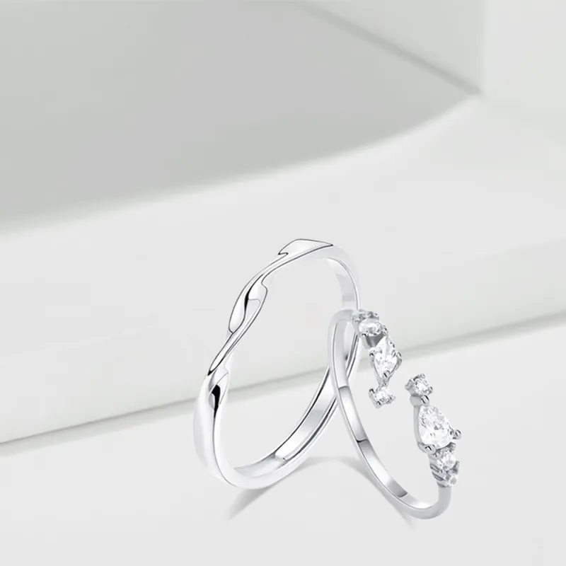 LUCA Sterling Silver Rings Unisex-5