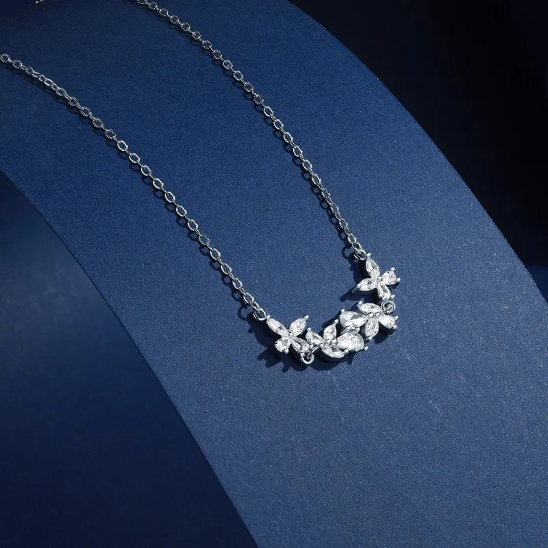 LUCA Sterling Silver Necklaces Women's-4
