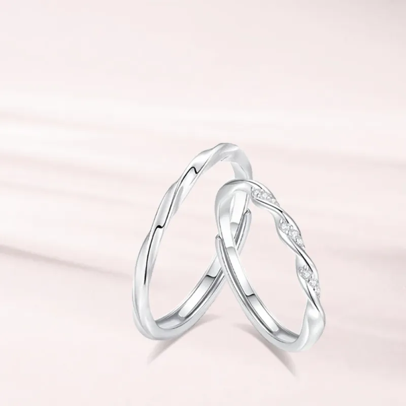 LUCA S999 Fine Silver Rings Unisex-6