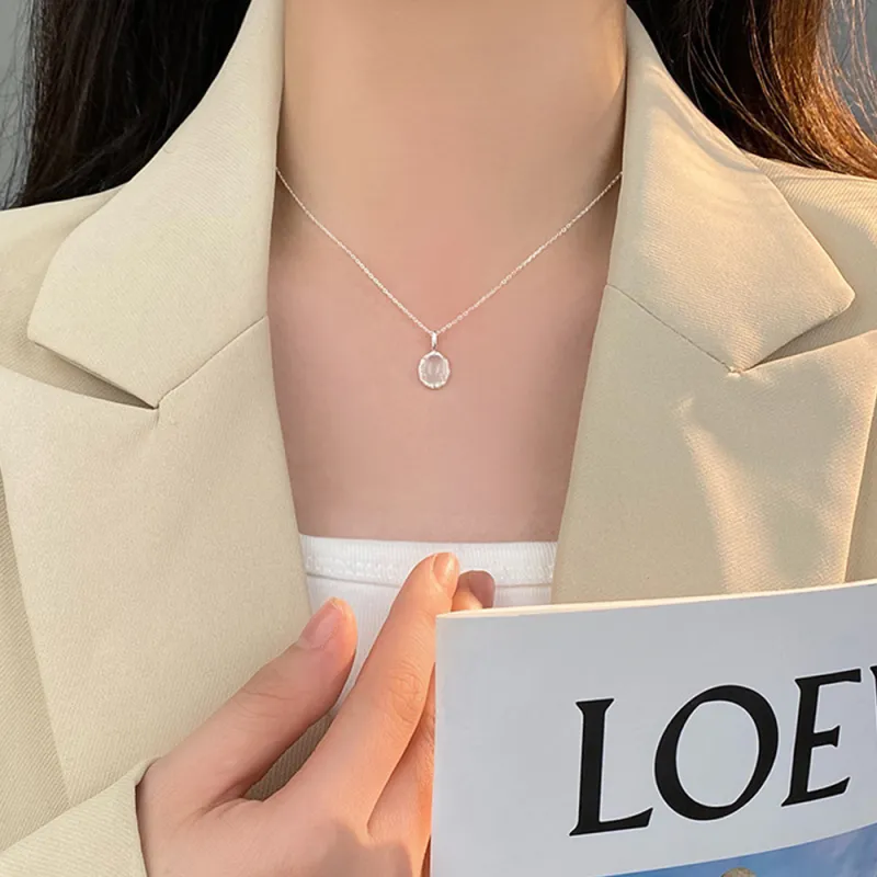 LUCA S925 Silver Necklaces Unisex-2