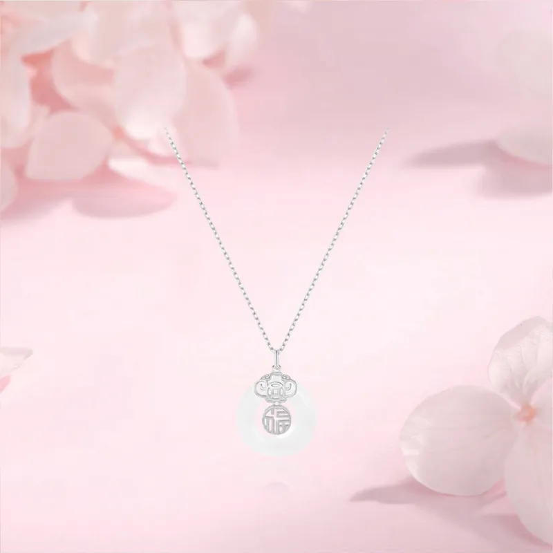 LUCA Sterling Silver Necklaces Unisex-5