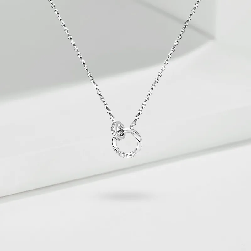 LUCA Sterling Silver Necklaces Women's-2