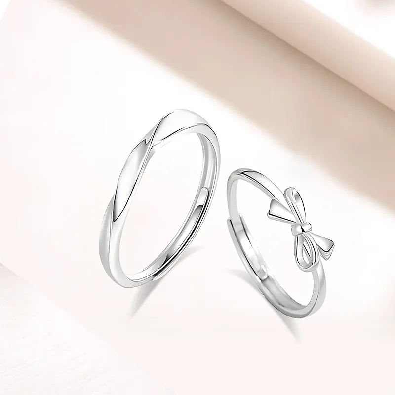 LUCA Sterling Silver Rings Unisex Anniversary-6