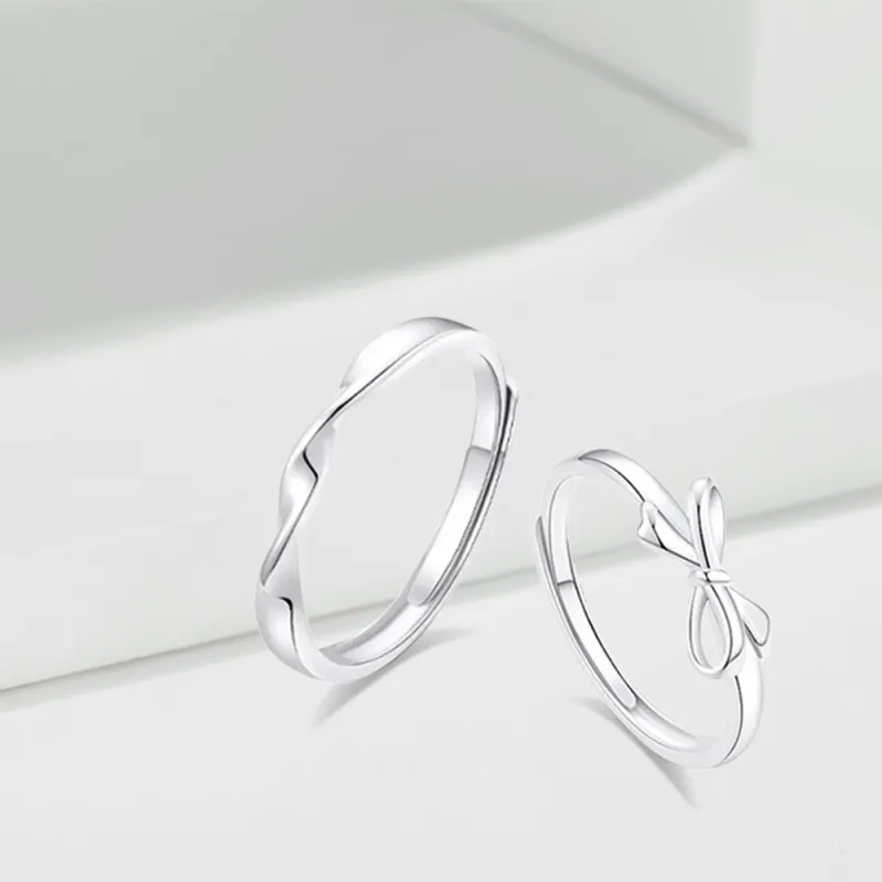 LUCA Sterling Silver Rings Unisex-6