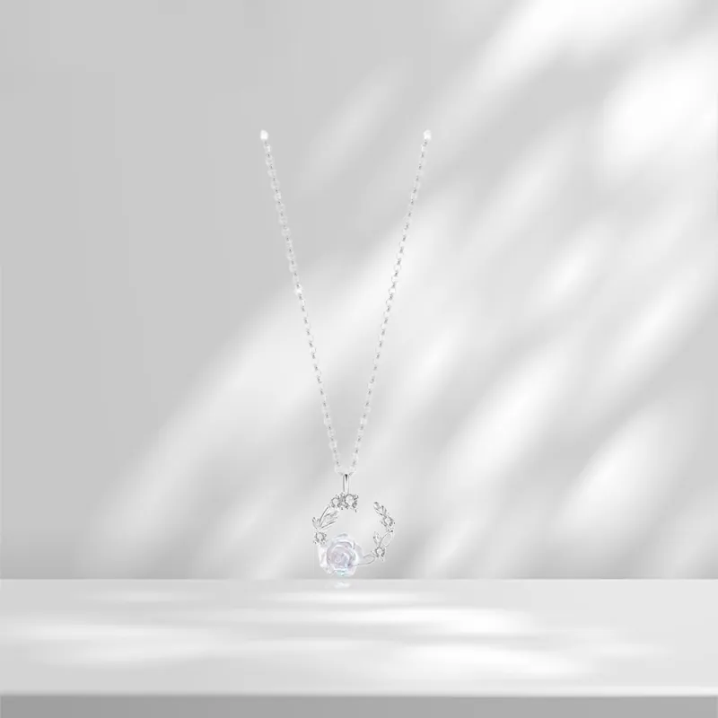 LUCA Sterling Silver Necklaces Women's-3