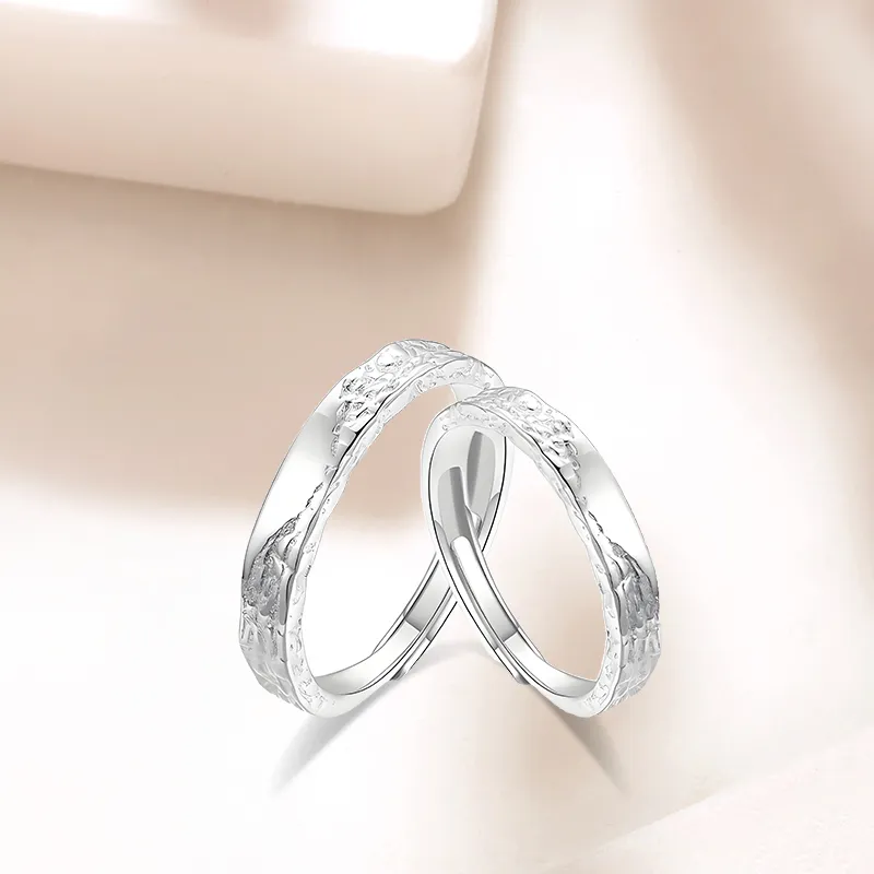 LUCA Sterling Silver Rings Unisex Anniversary Box, Sweet Love Confession #Gift-3