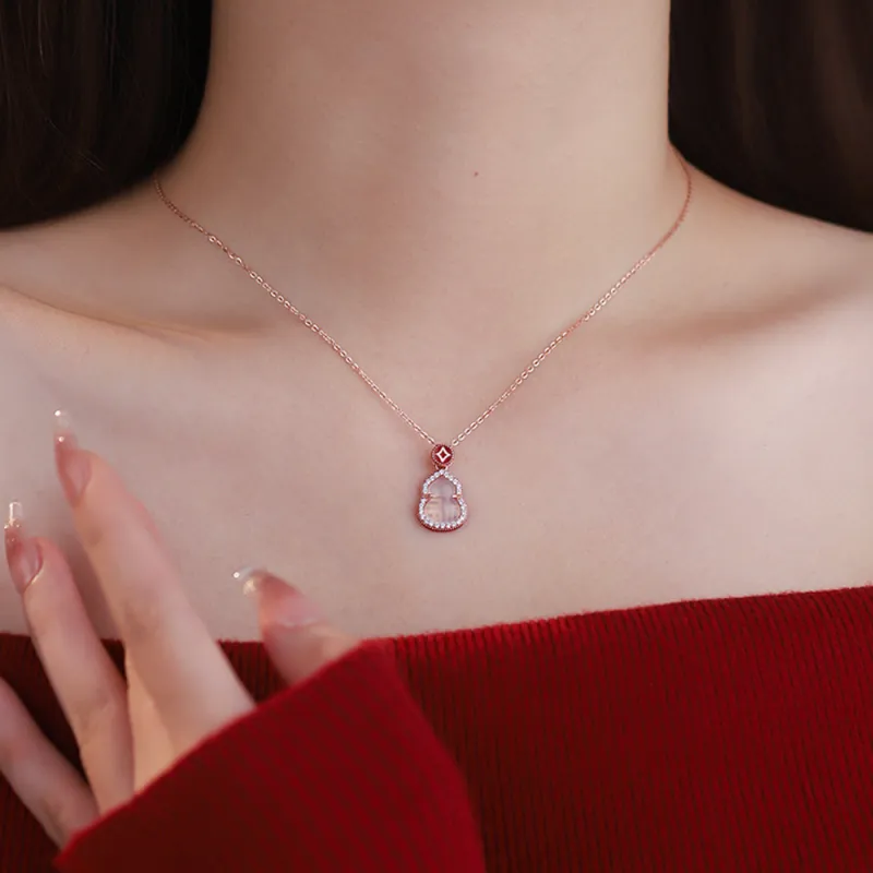 LUCA S925 Silver Necklaces Unisex-2