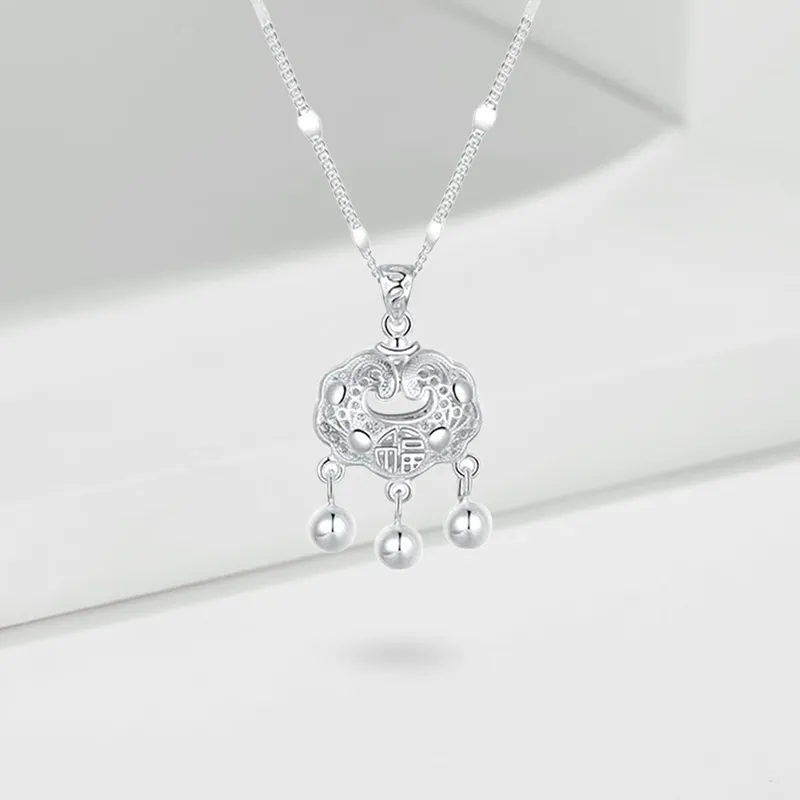 LUCA Sterling Silver Necklaces Women's-2