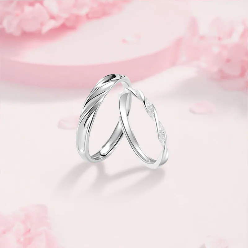 LUCA Sterling Silver Rings Unisex-5