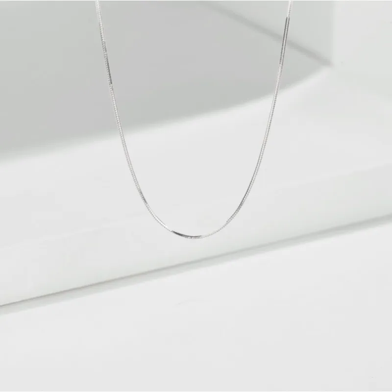 LUCA S925 Silver Necklaces Unisex-6