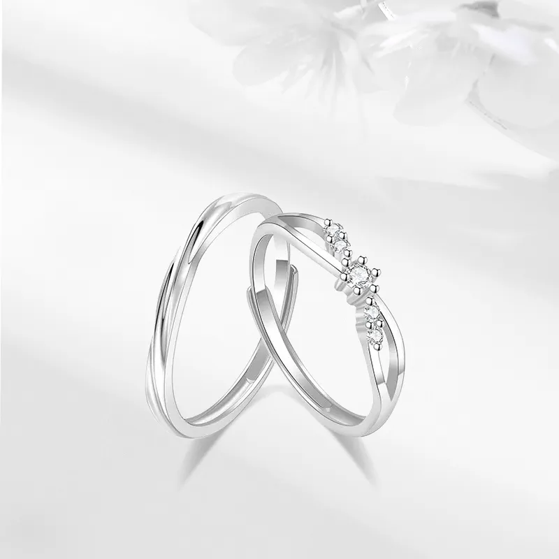 LUCA Sterling Silver Rings Unisex-6