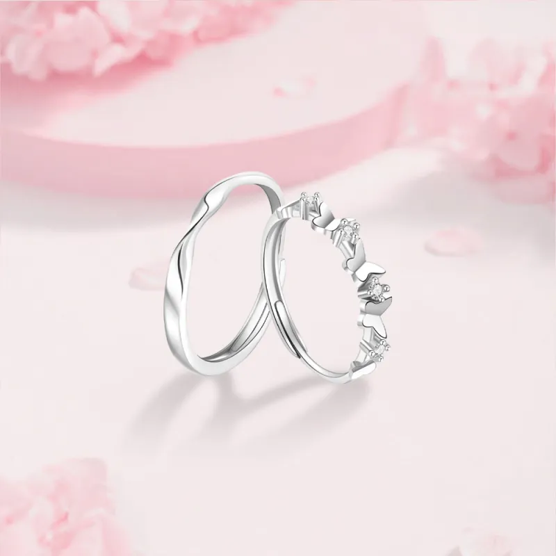 LUCA Sterling Silver Rings Unisex-1