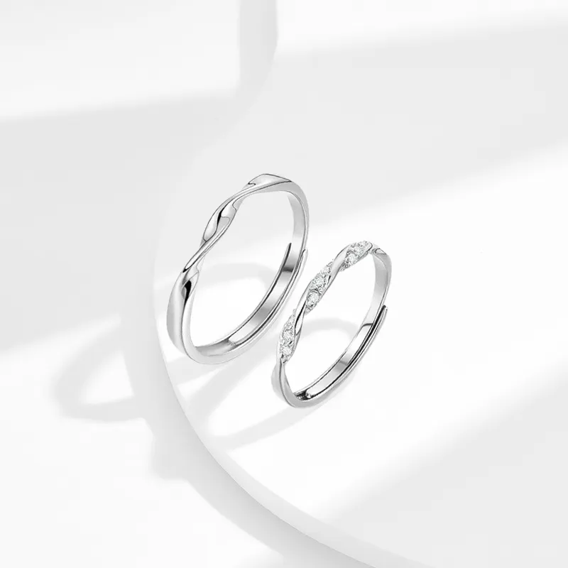 LUCA Sterling Silver Rings Unisex-4