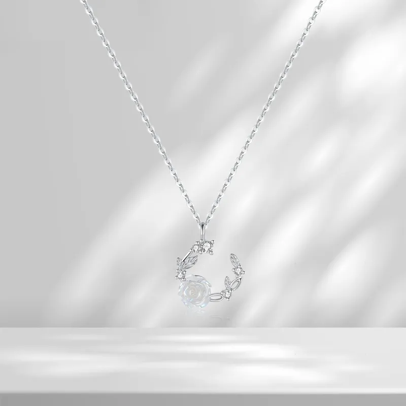 LUCA Sterling Silver Necklaces Women's Birthday Bestie Girlfriend Couple Gift-4