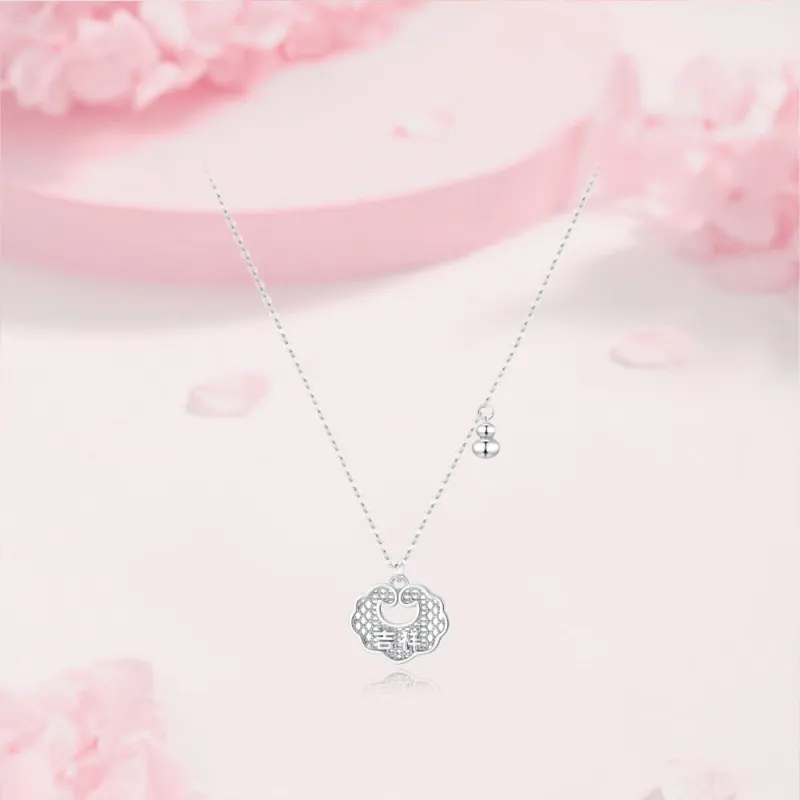 LUCA Sterling Silver Necklaces Unisex-5