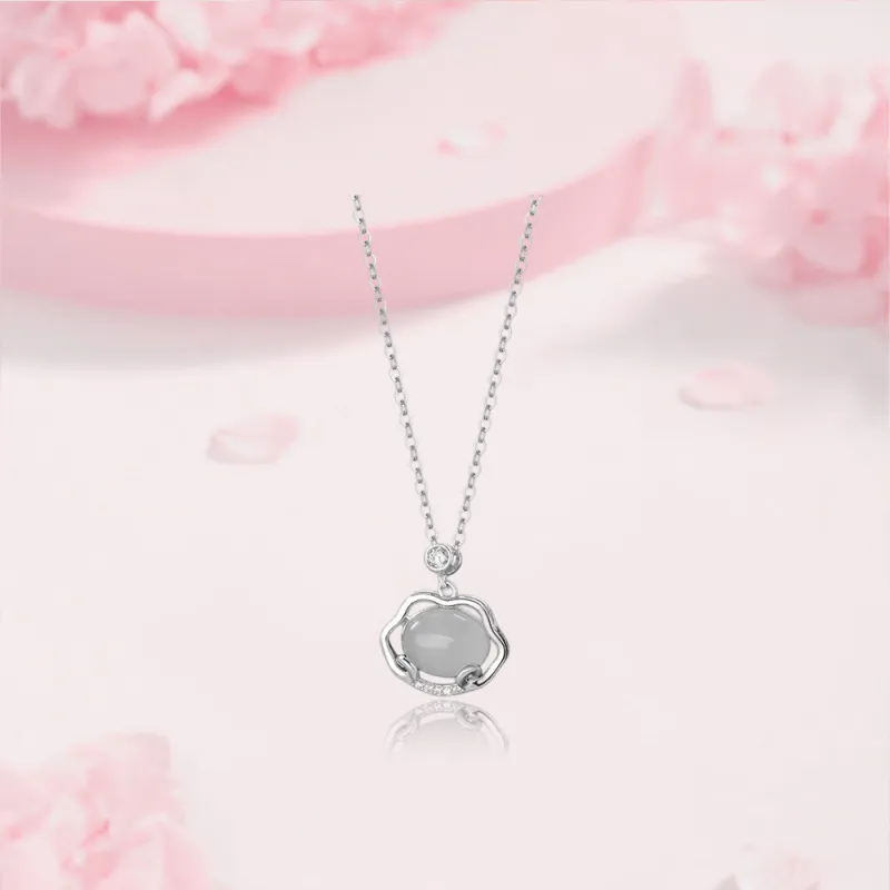 LUCA Sterling Silver Necklaces Unisex-5