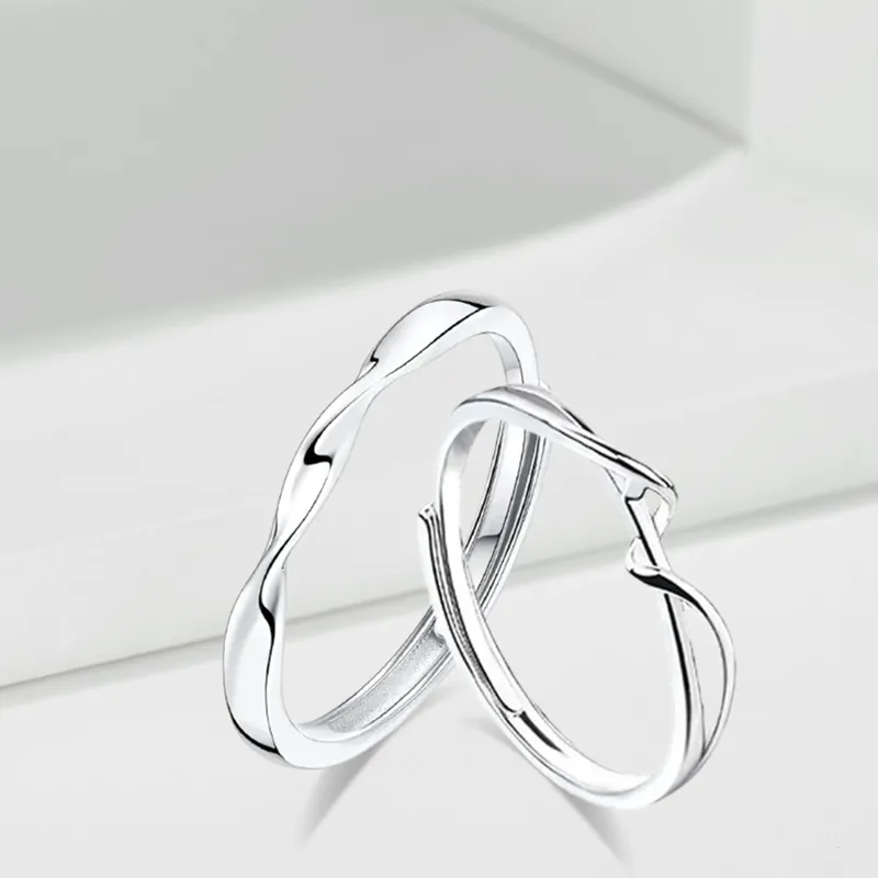 LUCA Sterling Silver Rings Unisex-5