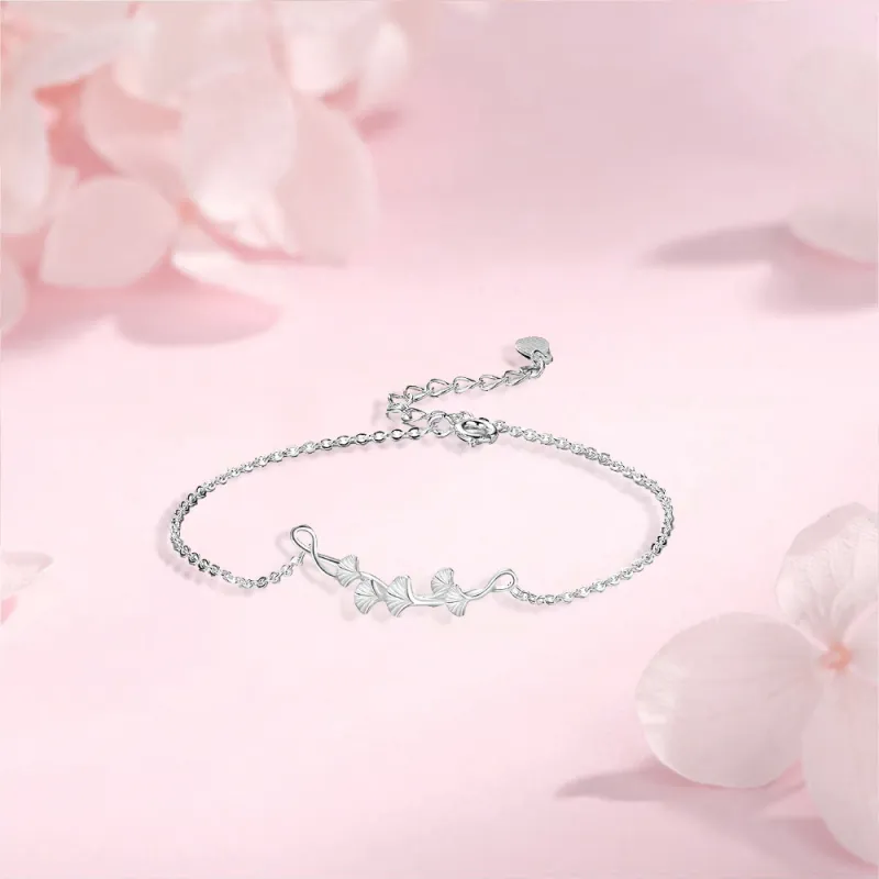LUCA Sterling Silver Bracelets Unisex-4