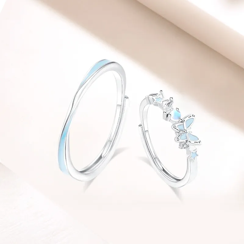 LUCA Sterling Silver Rings Unisex-1