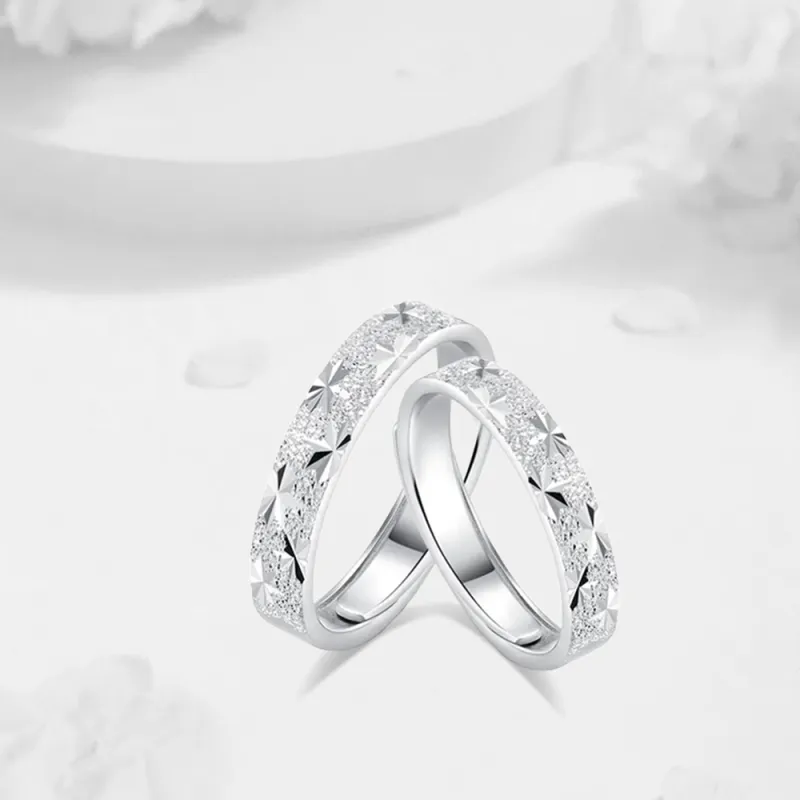 LUCA Sterling Silver Rings Unisex Anniversary Box Anniversary Year-5