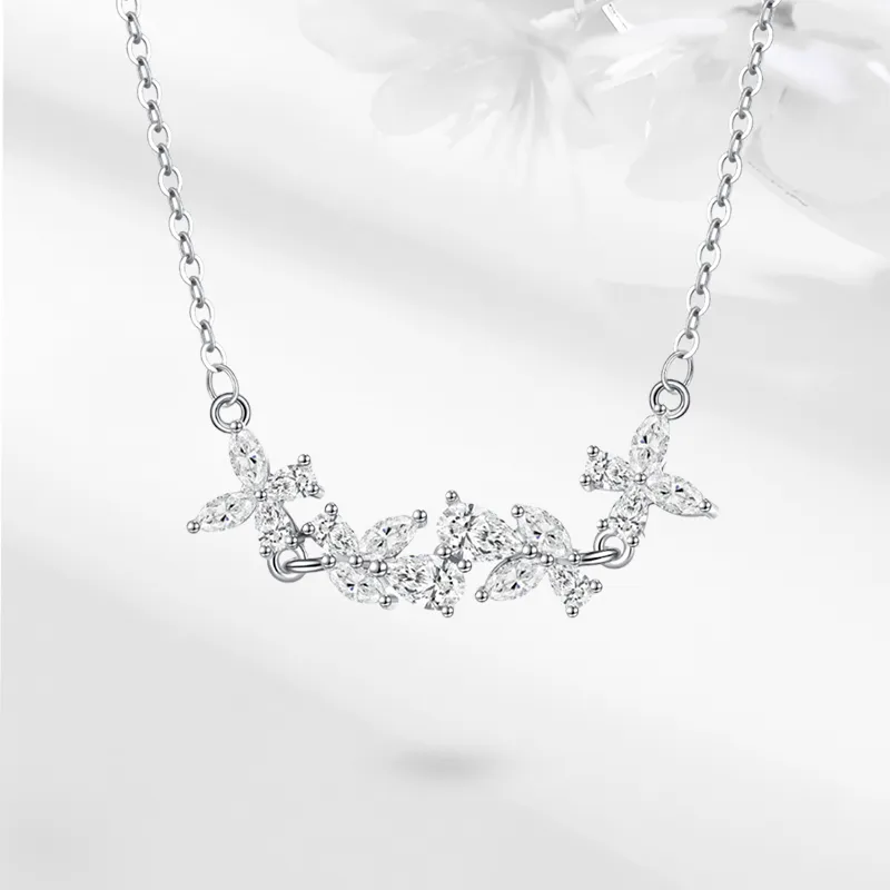LUCA Sterling Silver Necklaces Women's-5