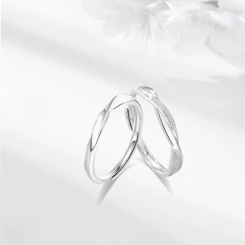 LUCA Sterling Silver Rings Unisex-6