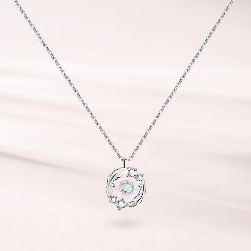 LUCA Sterling Silver Necklaces Women's Birthday Gift-3
