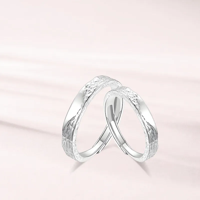 LUCA Sterling Silver Rings Unisex Anniversary Box, Sweet Love Confession #Gift-2