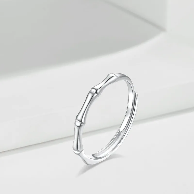 LUCA Sterling Silver S999 Silver Rings Unisex-5