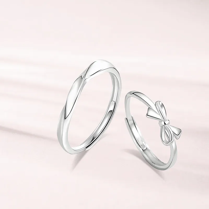 LUCA Sterling Silver Rings Unisex Anniversary-5