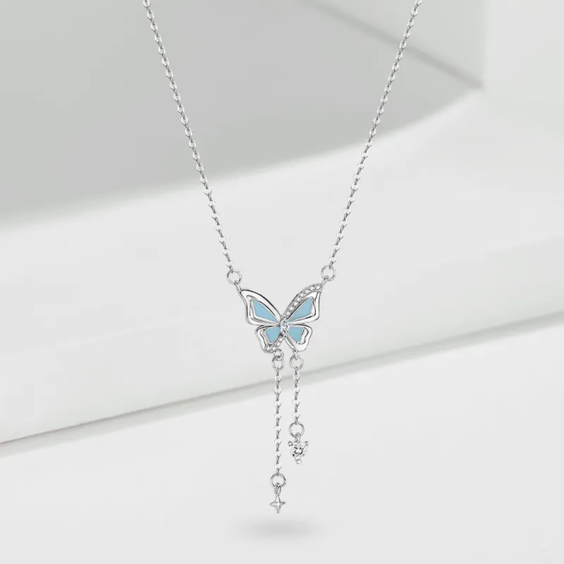 LUCA Sterling Silver Necklaces Women's-6