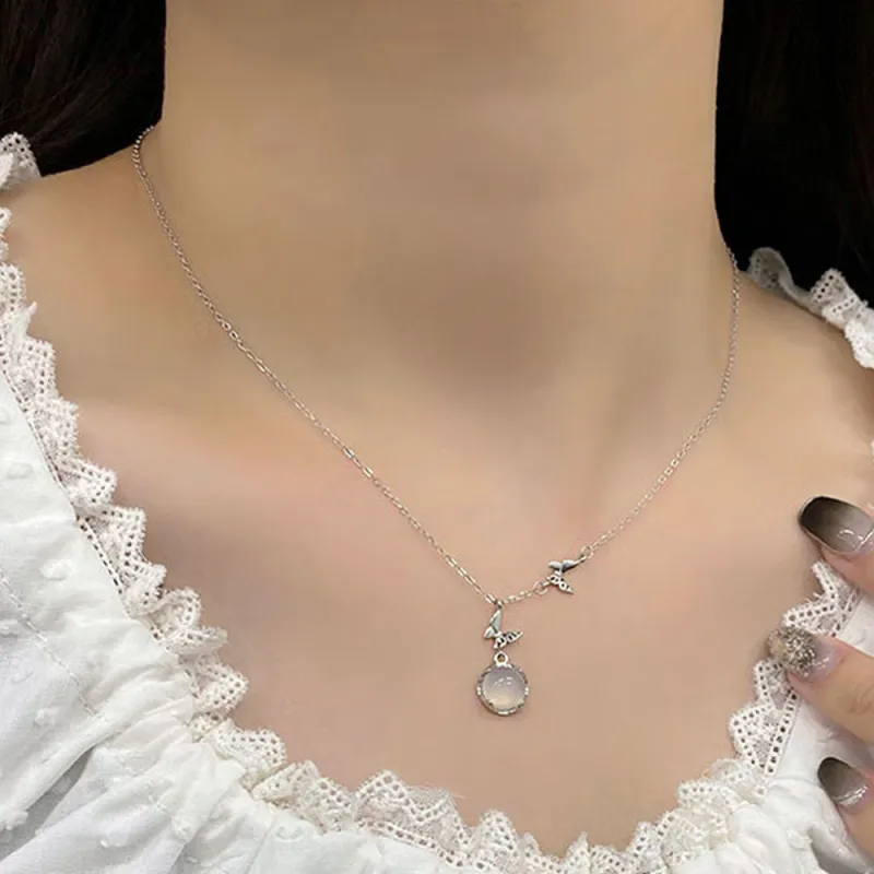 LUCA S925 Silver Necklaces Unisex-3