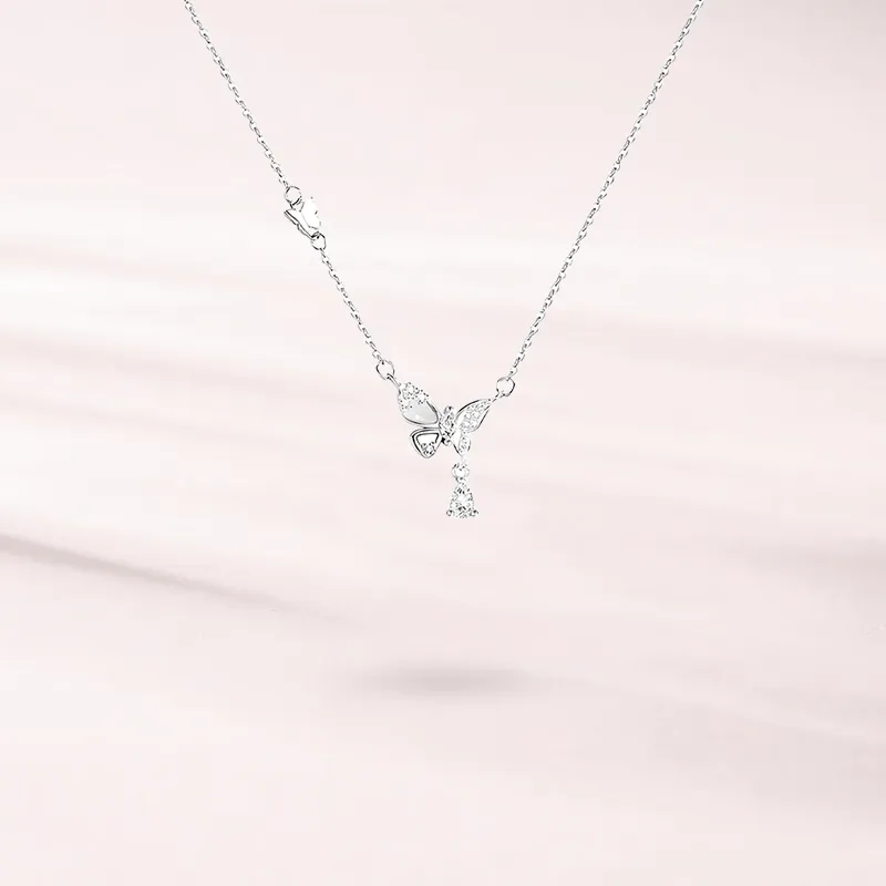 LUCA Sterling Silver Necklaces Women's-4