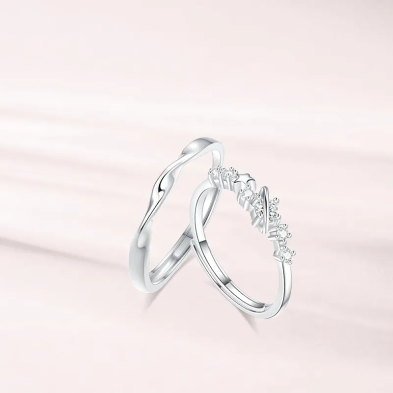 LUCA Sterling Silver Rings Unisex-4