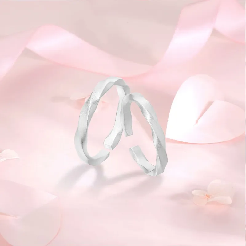 LUCA Sterling Silver Rings Unisex-3