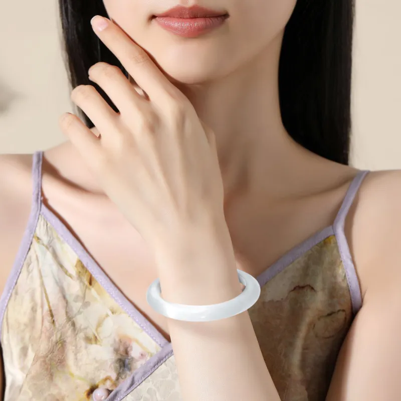 LUCA Glass Cat Eye Bangles Women's-1