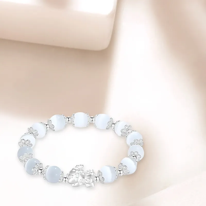 LUCA Sterling Silver Bracelets Unisex-3