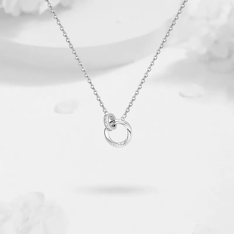 LUCA Sterling Silver Necklaces Women's-4