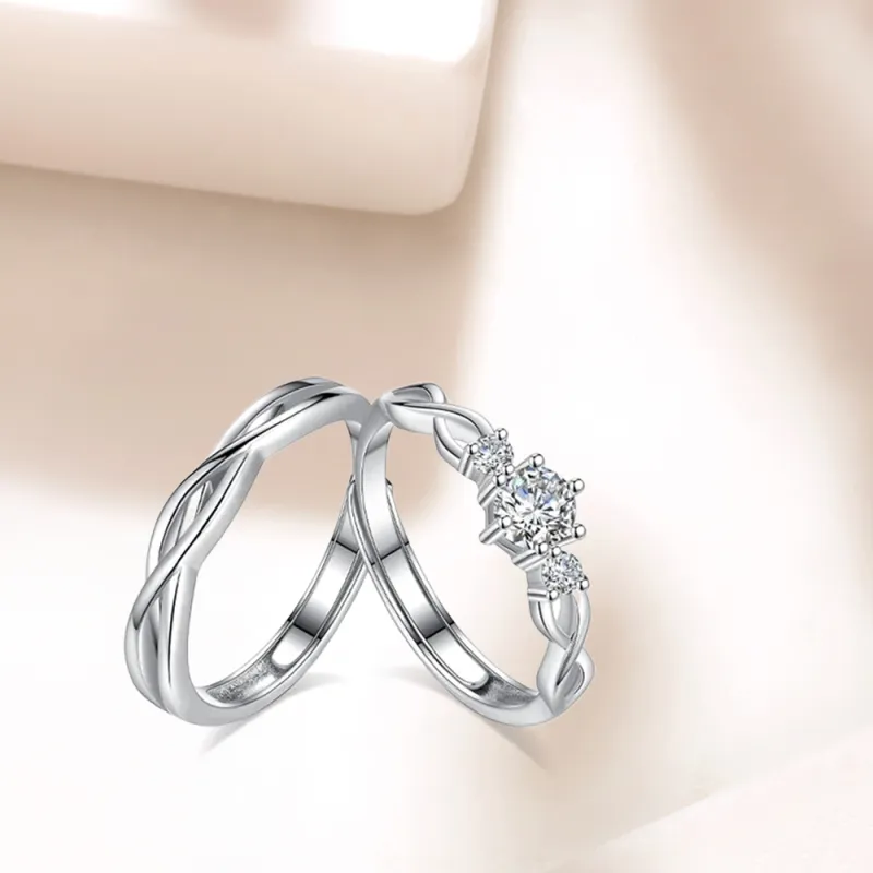 LUCA Sterling Silver Rings Unisex-2