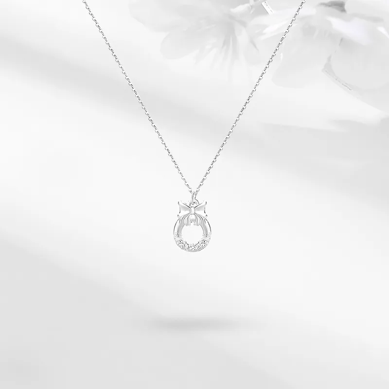LUCA Sterling Silver Necklaces Women's Birthday Gift-3