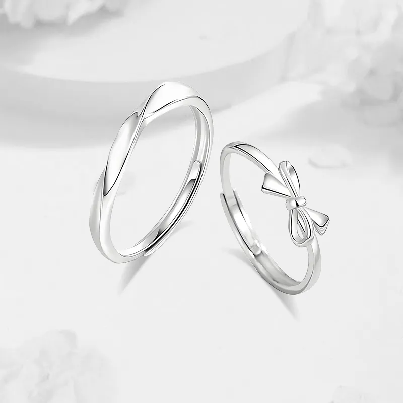 LUCA Sterling Silver Rings Unisex Anniversary-4
