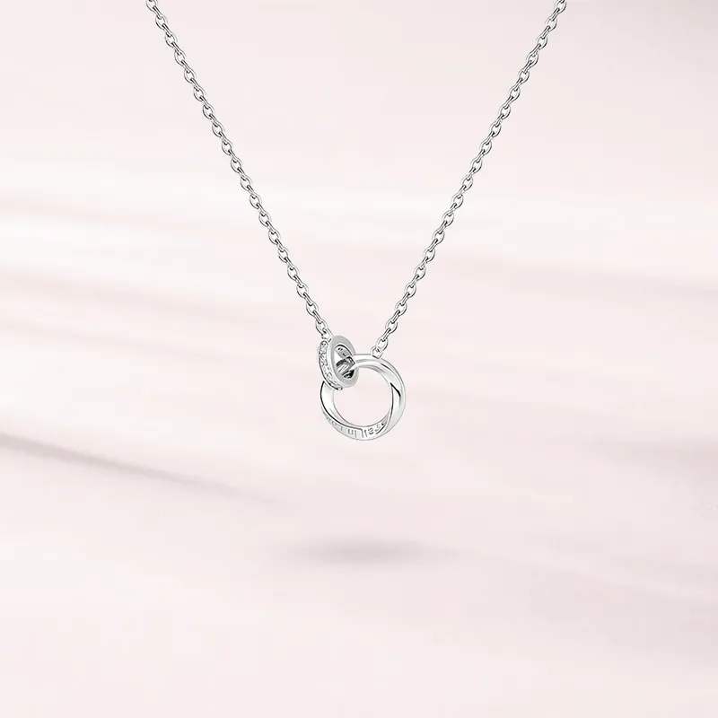 LUCA Sterling Silver Necklaces Women's-5