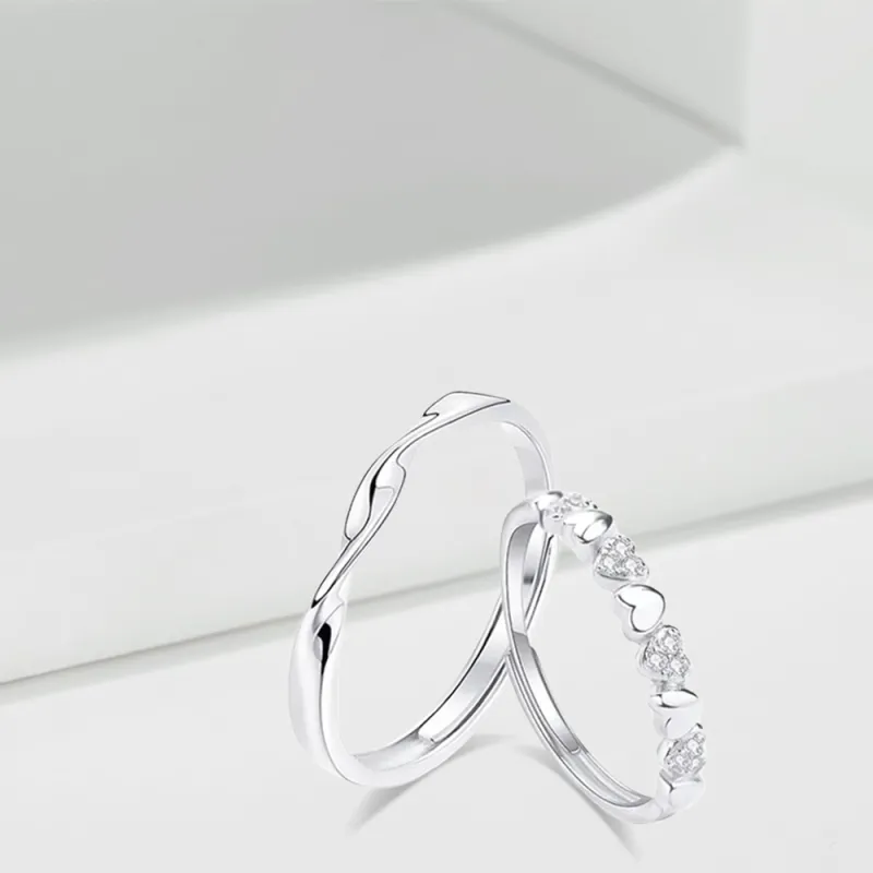 LUCA Sterling Silver Rings Unisex-5