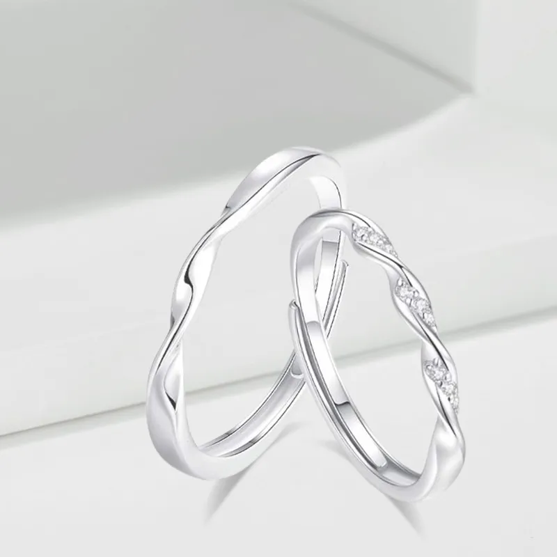LUCA Sterling Silver Rings Unisex-6