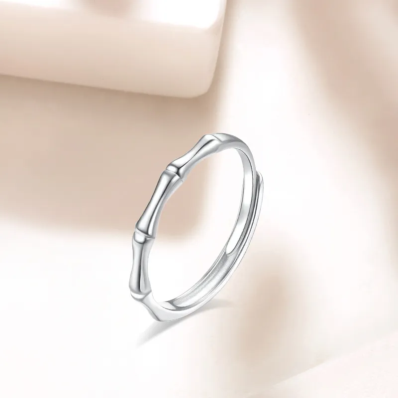LUCA Sterling Silver S999 Silver Rings Unisex-3