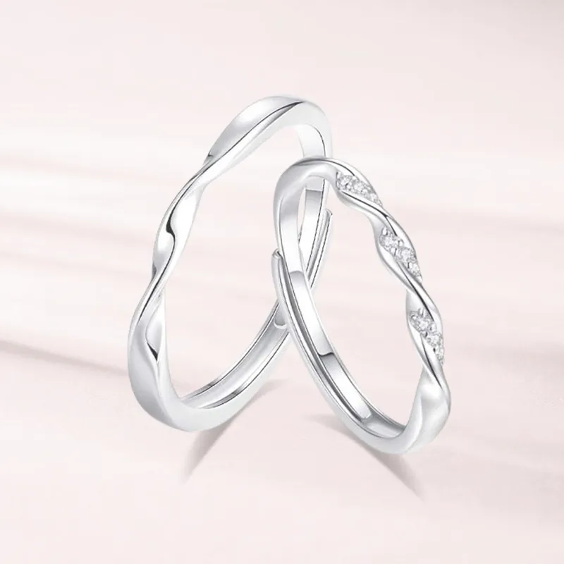 LUCA Sterling Silver Rings Unisex-4