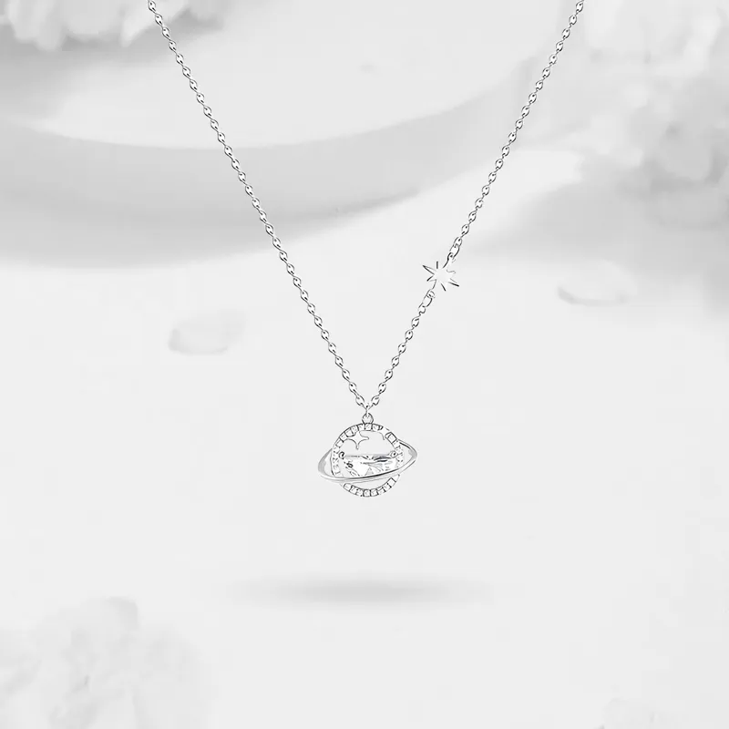 LUCA Sterling Silver Necklaces Women's Anniversary Birthday Present Box-1