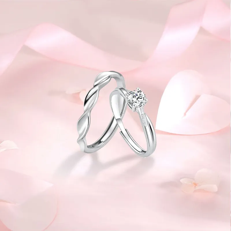 LUCA Sterling Silver Rings Unisex-5